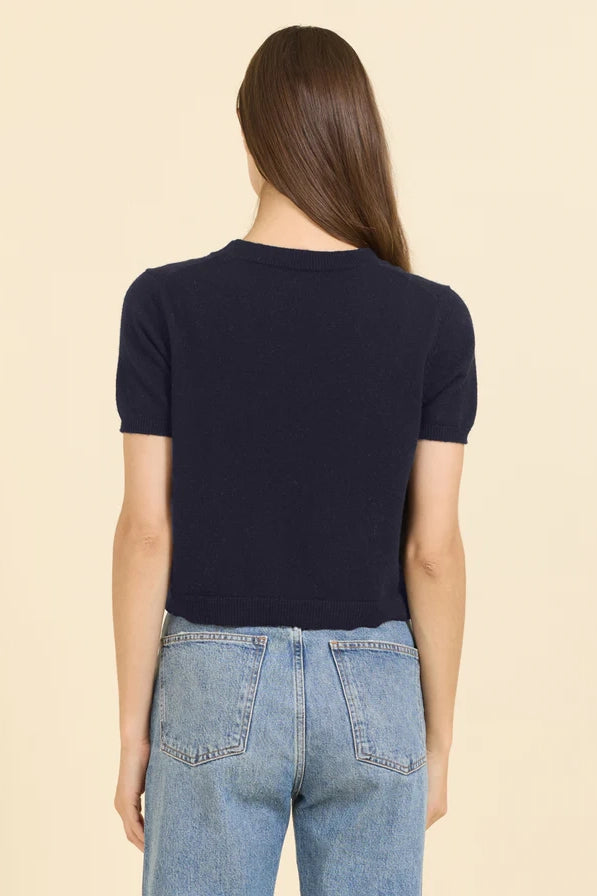 Kadri Cashmere Tee Tops One Grey Day