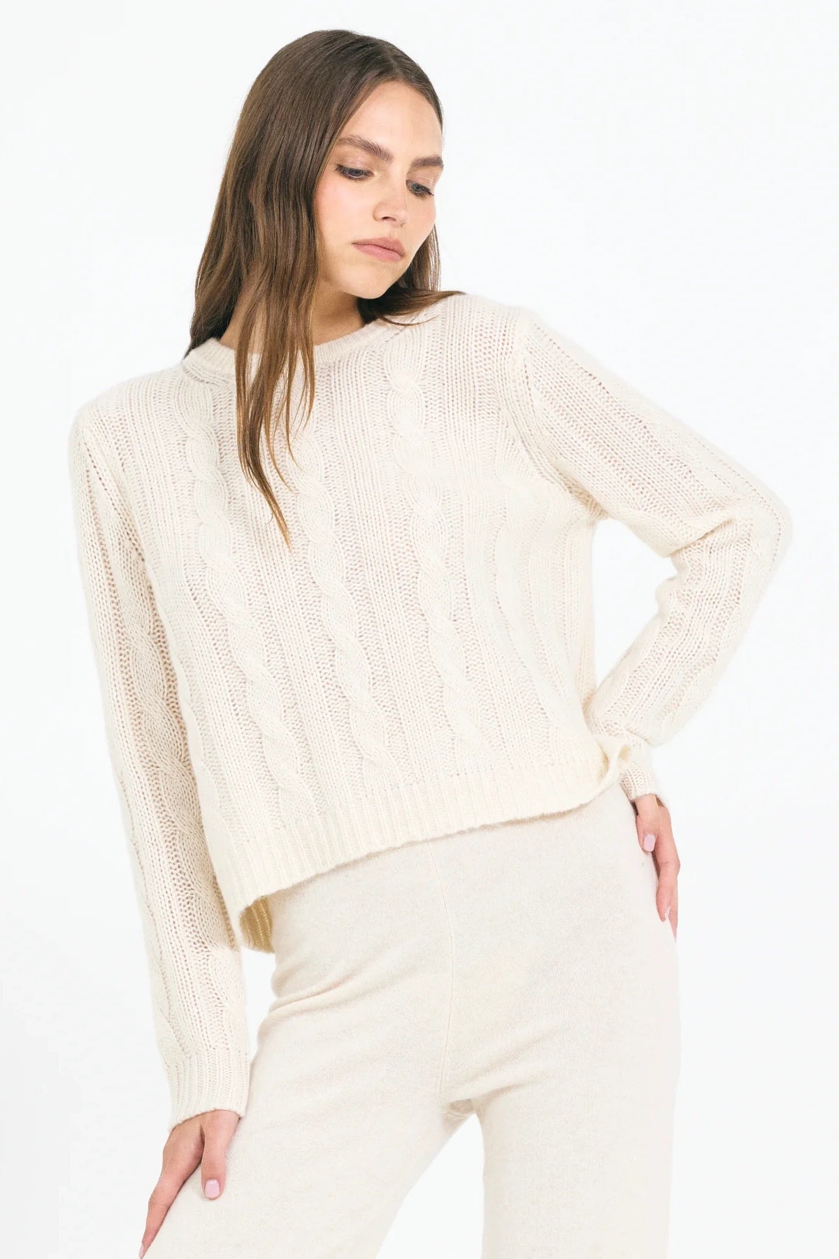 Mel Cashmere Pullover Sweaters & Knits One Grey Day