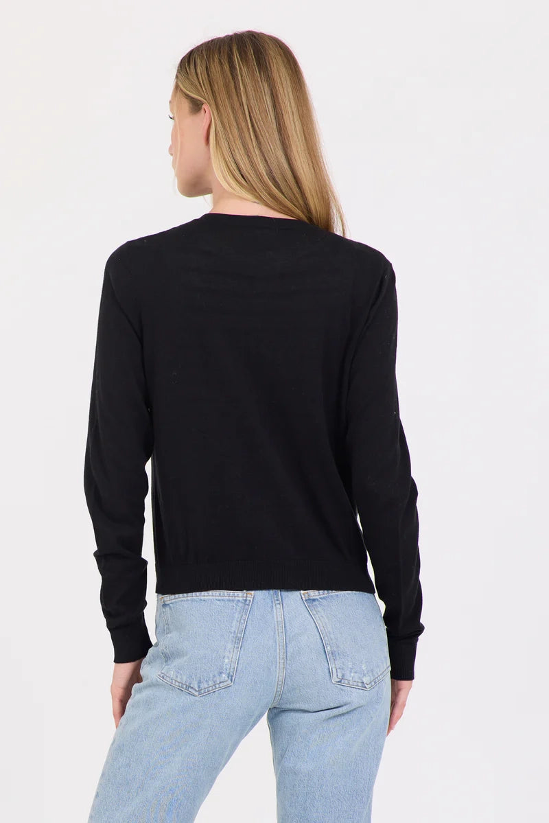 Terra Crewneck Cardigan Sweaters &amp; Knits One Grey Day