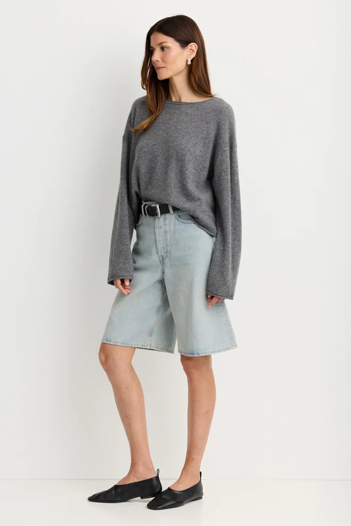 Isola Cashmere Pullover Sweaters &amp; Knits One Grey Day