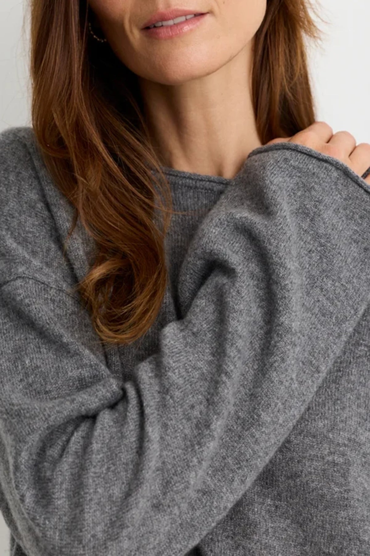 Isola Cashmere Pullover Sweaters &amp; Knits One Grey Day