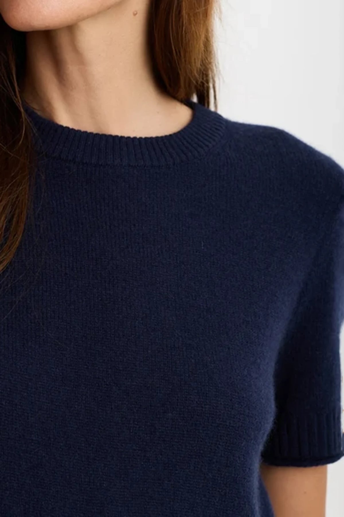 Serafina Cashmere T-Shirt Sweaters &amp; Knits One Grey Day