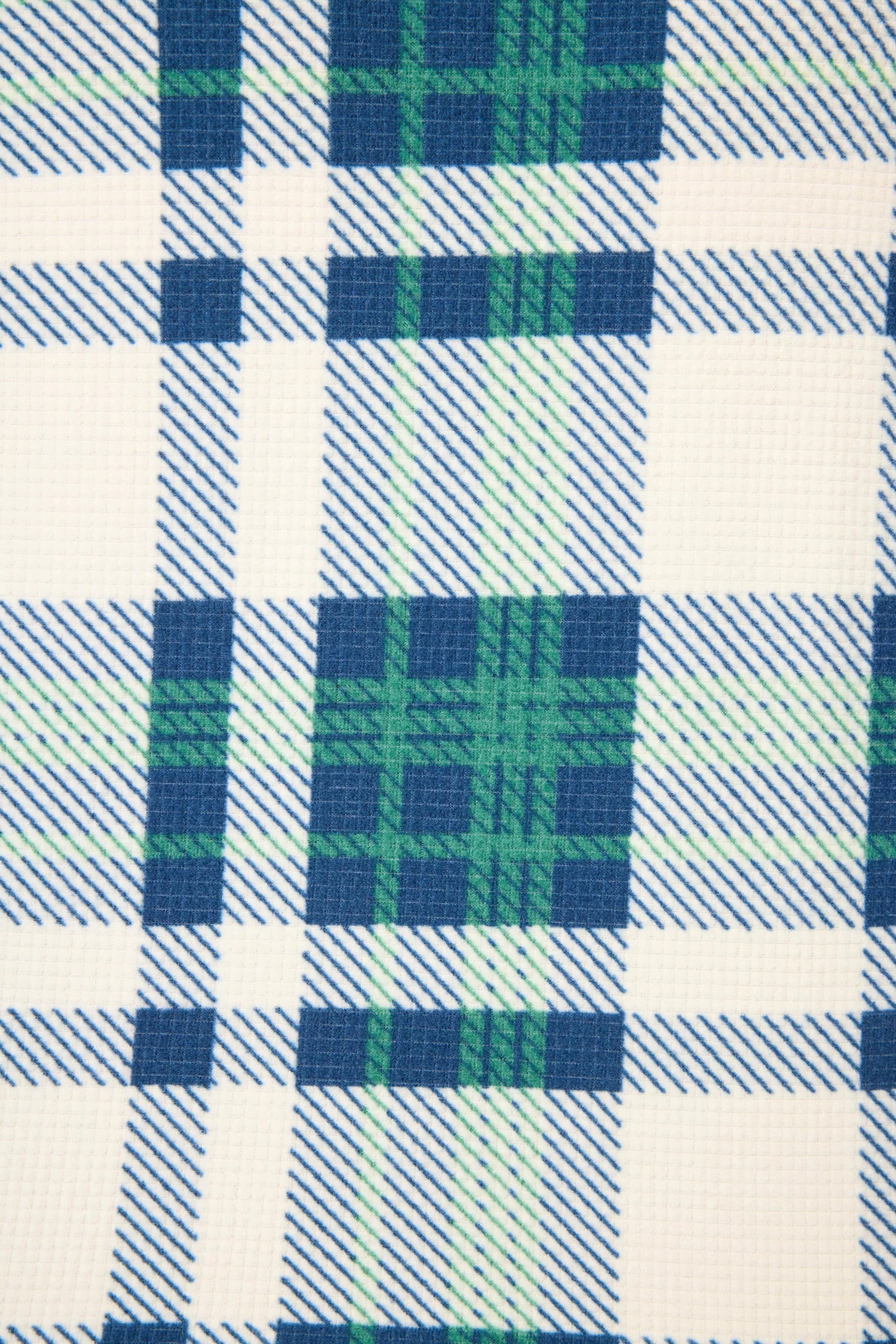 Cozy Life Plaid Thermal Velour Banded Short Loungewear P.J. Salvage