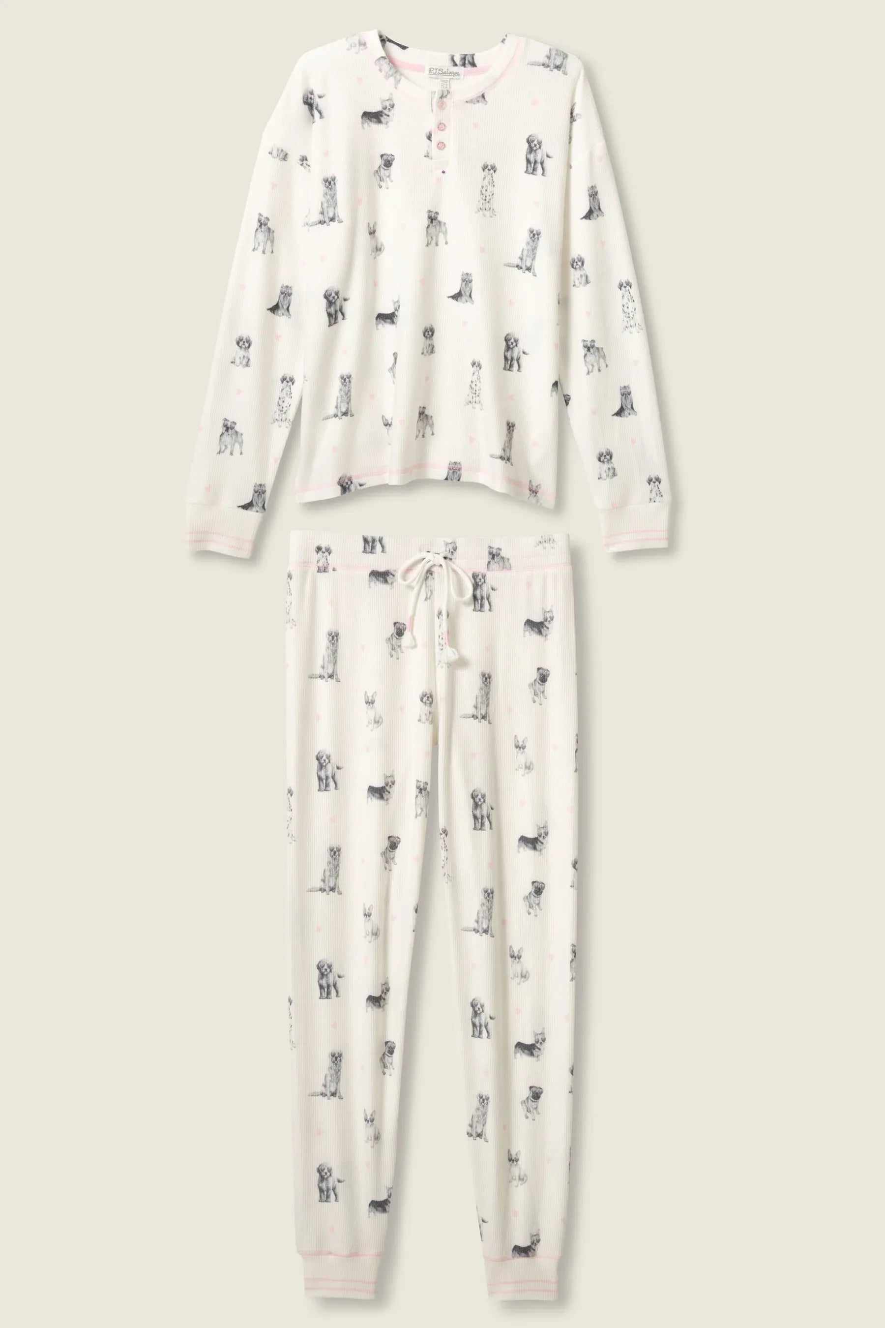 My Dog Is My Valentine PJ Set Sleepwear P.J. Salvage