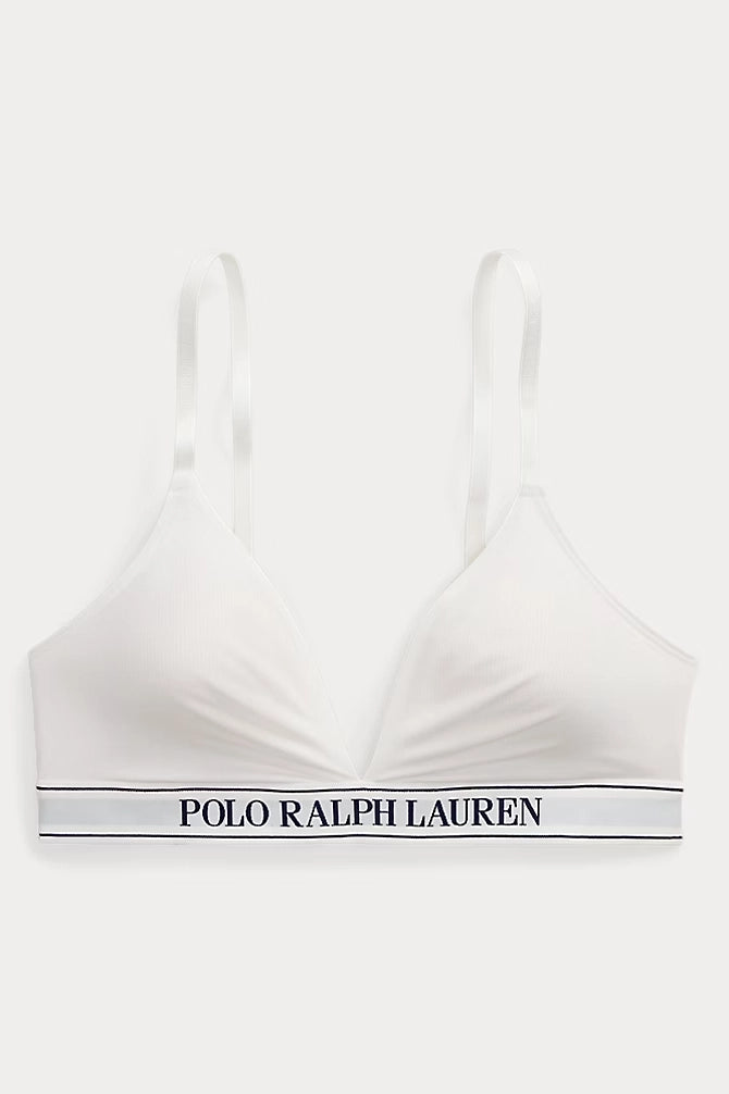 Triangle Logo Bralette Intimates Polo Ralph Lauren