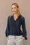 Long Sleeve Raglan Mixed Shirt Tops Bella Dahl