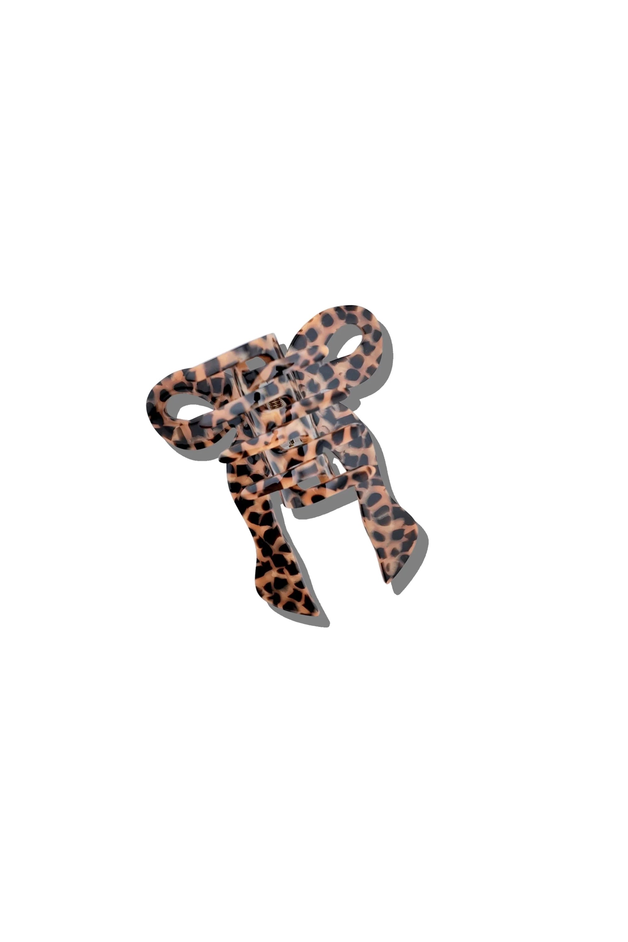 Hand-painted Coquette Bow Claw Hair Clip Accessories Solar Eclipse