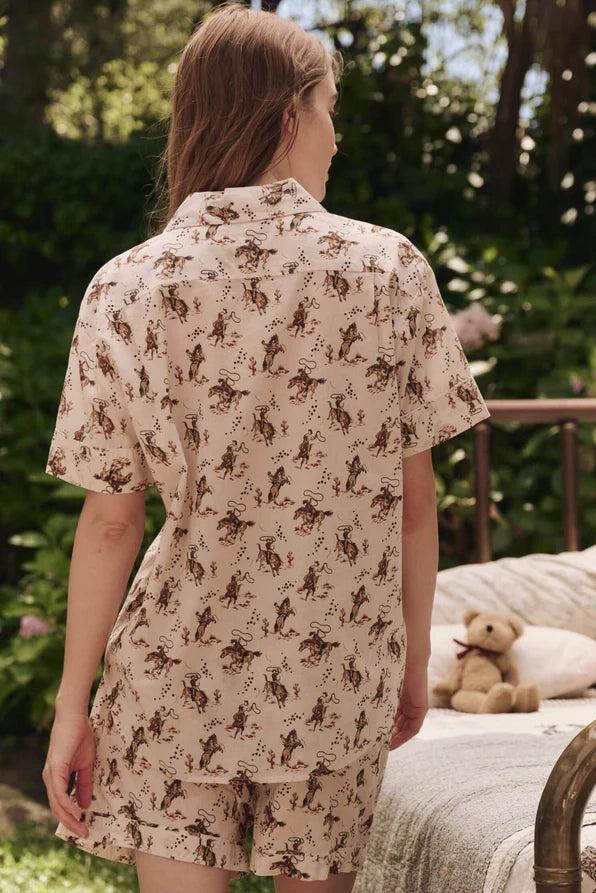 The Square Pajama Short Sleepwear The Great