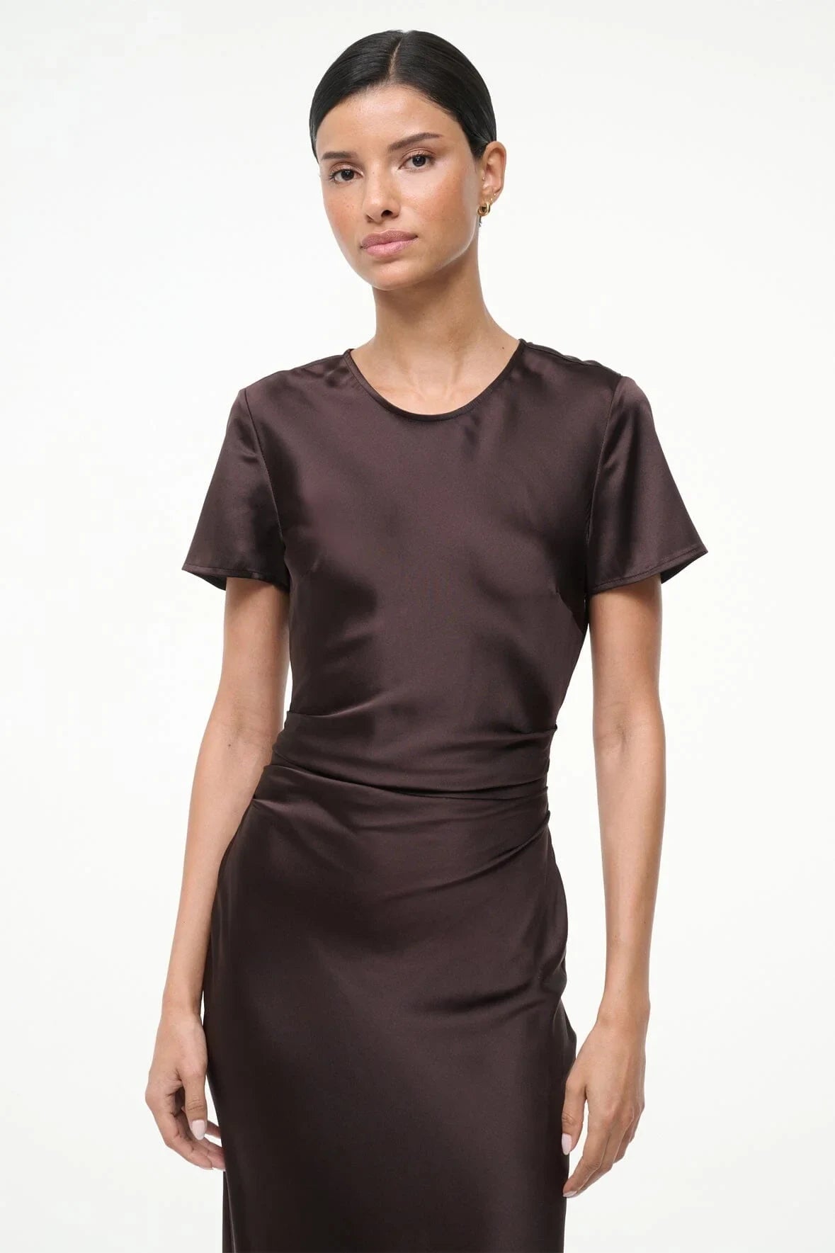 Marcel Silk Dress Dresses STAUD