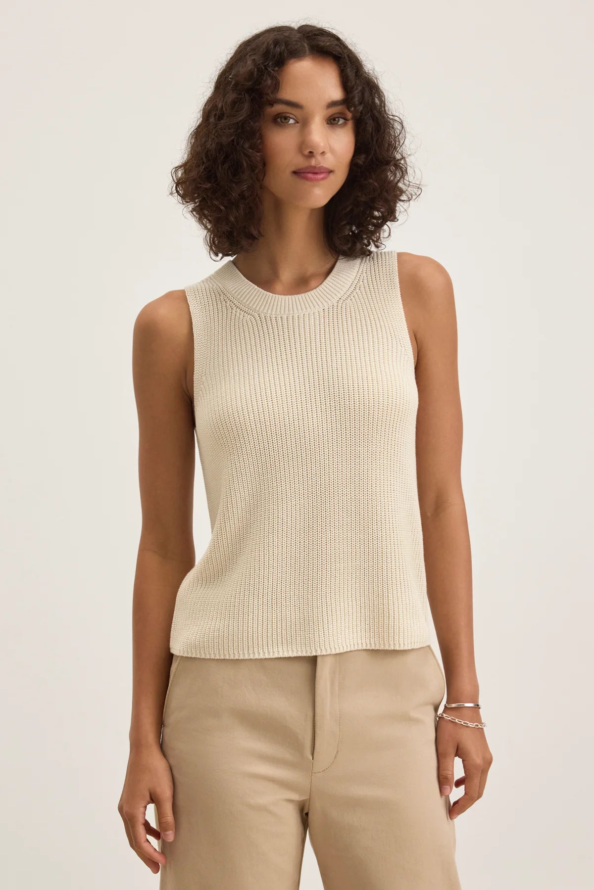 Muna Sweater Vest Tops Velvet by Graham & Spencer