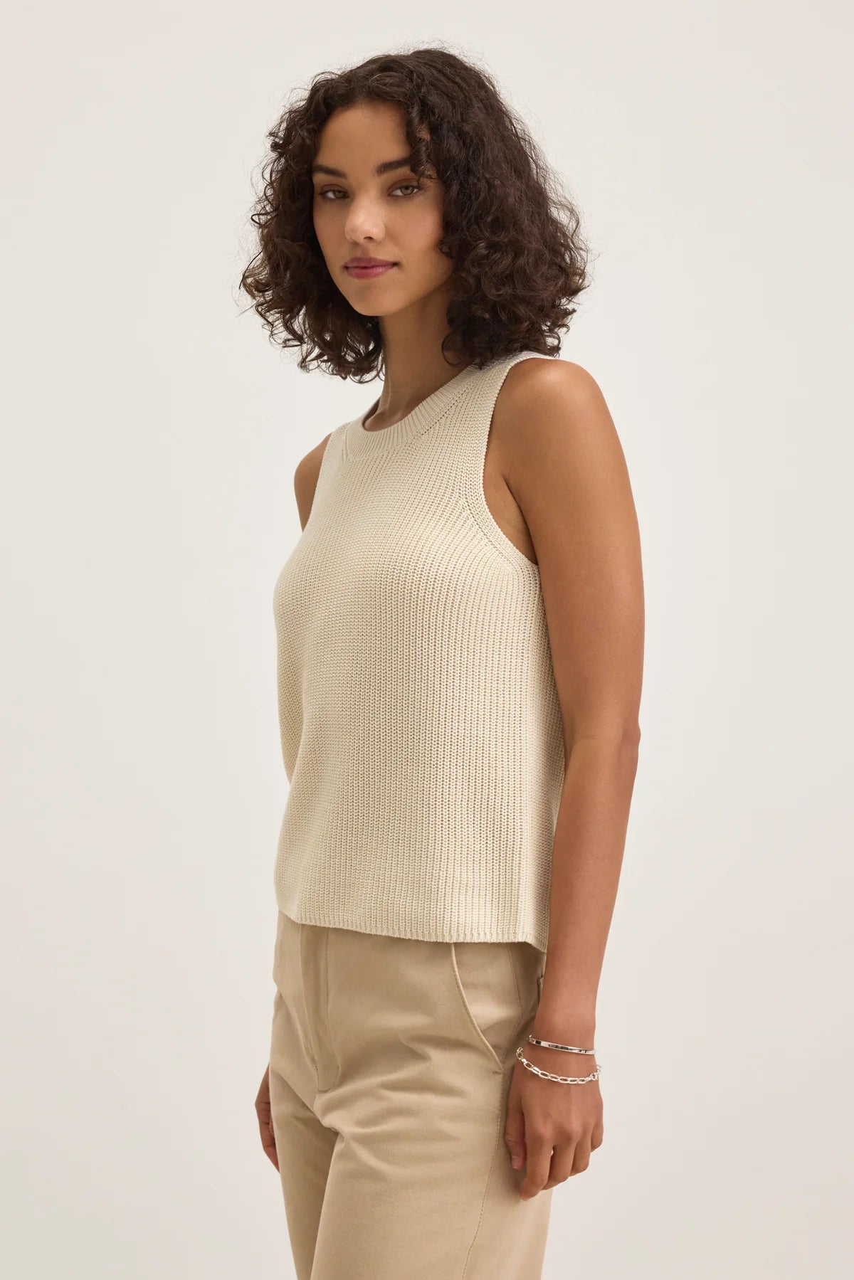 Muna Sweater Vest Tops Velvet by Graham & Spencer