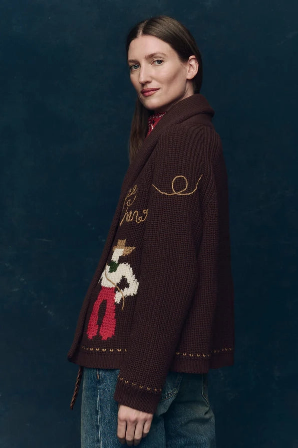 The Lasso Lodge Cardigan Sweaters & Knits The Great