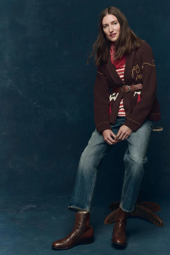 The Lasso Lodge Cardigan Sweaters &amp; Knits The Great