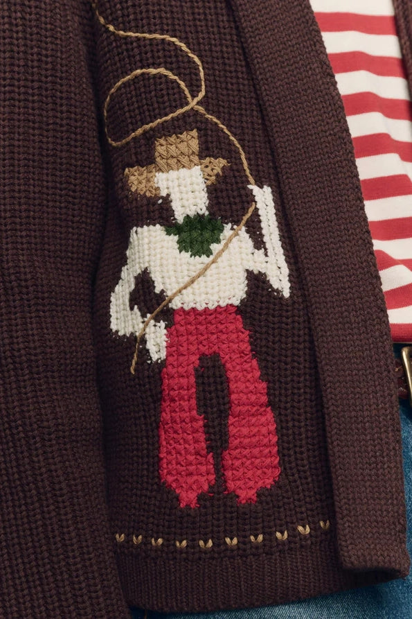 The Lasso Lodge Cardigan Sweaters &amp; Knits The Great