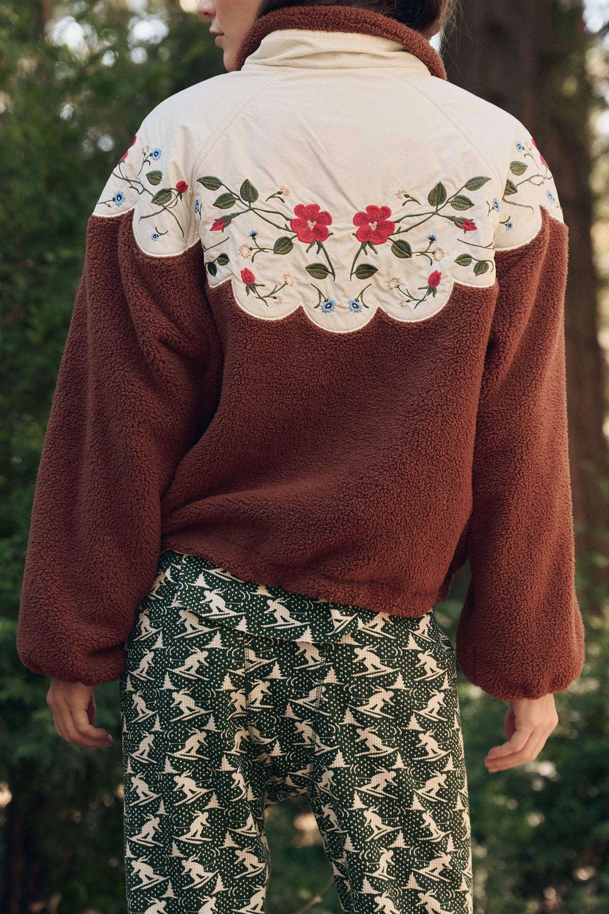 The Plush Wildflower Pullover Jackets &amp; Coats The Great