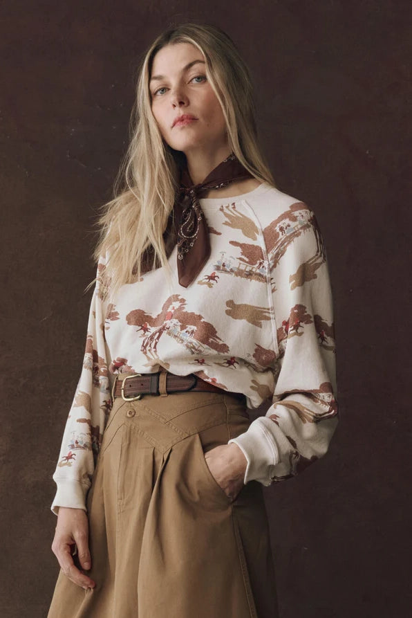 The Slouch Sweatshirt Sweaters & Knits The Great