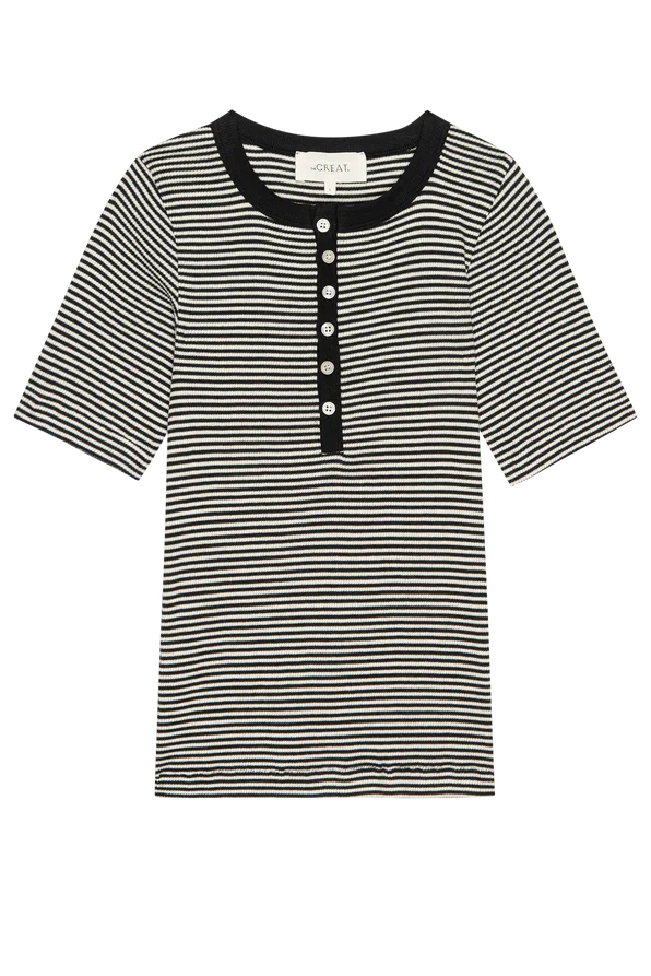 The Baseline Henley T-Shirts The Great