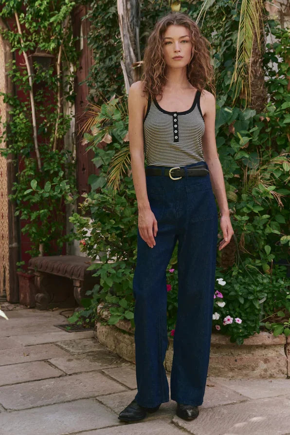 The Henley Slim Tank T-Shirts The Great