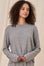The Long Sleeve Crop Tee T-Shirts The Great