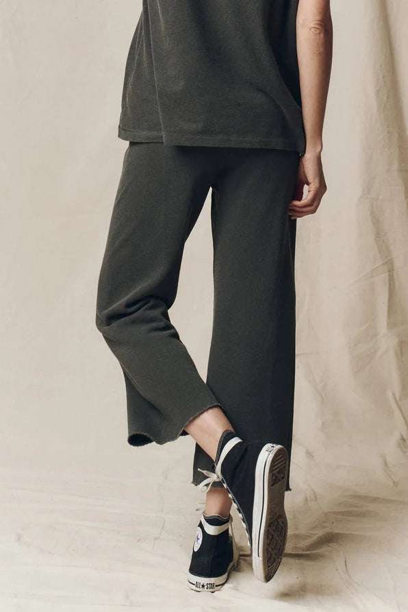 The Wide Crop Sweatpant Pants The Great