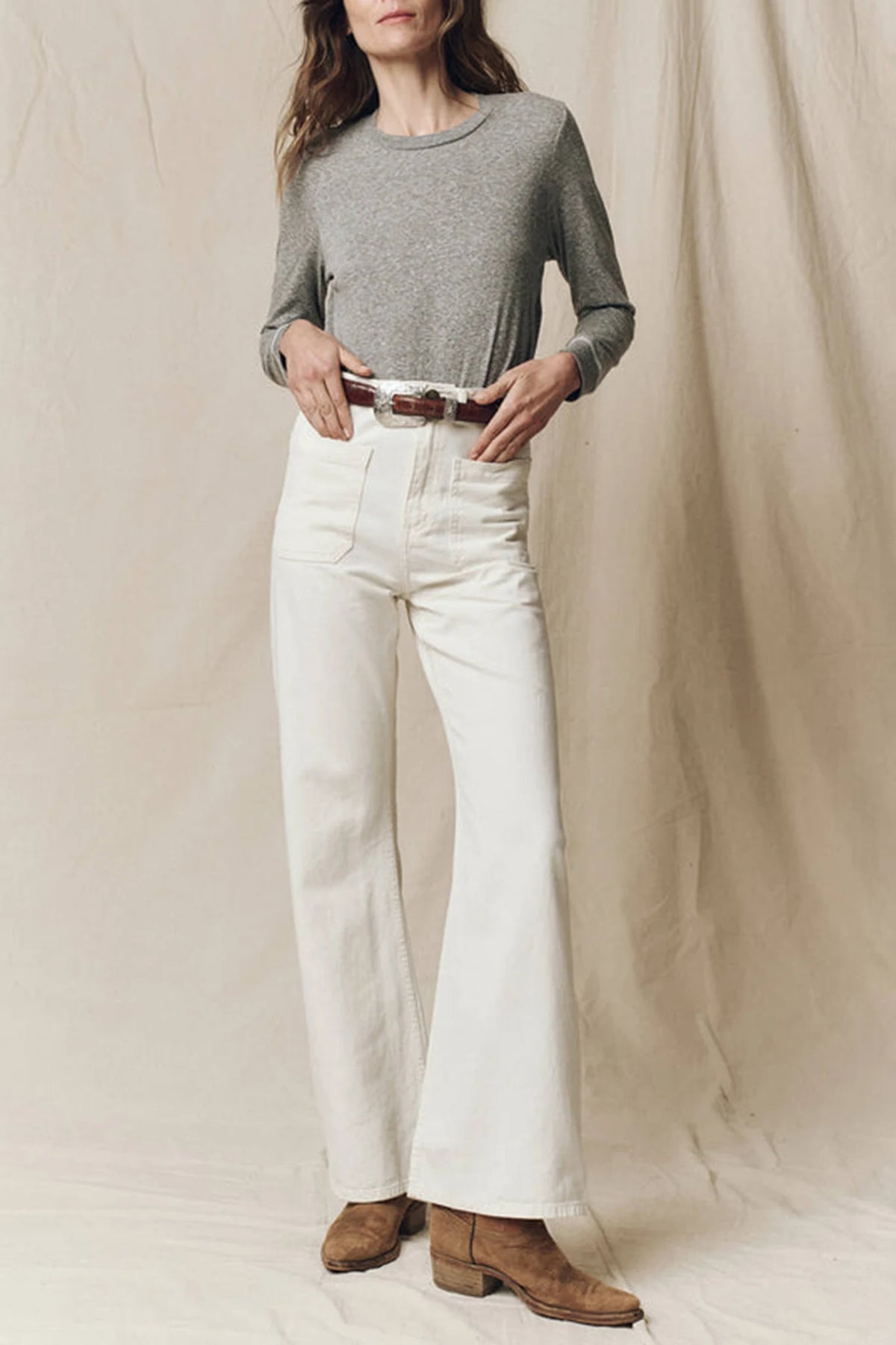 The Long Sleeve Slim Tee T-Shirts &amp; Tanks The Great