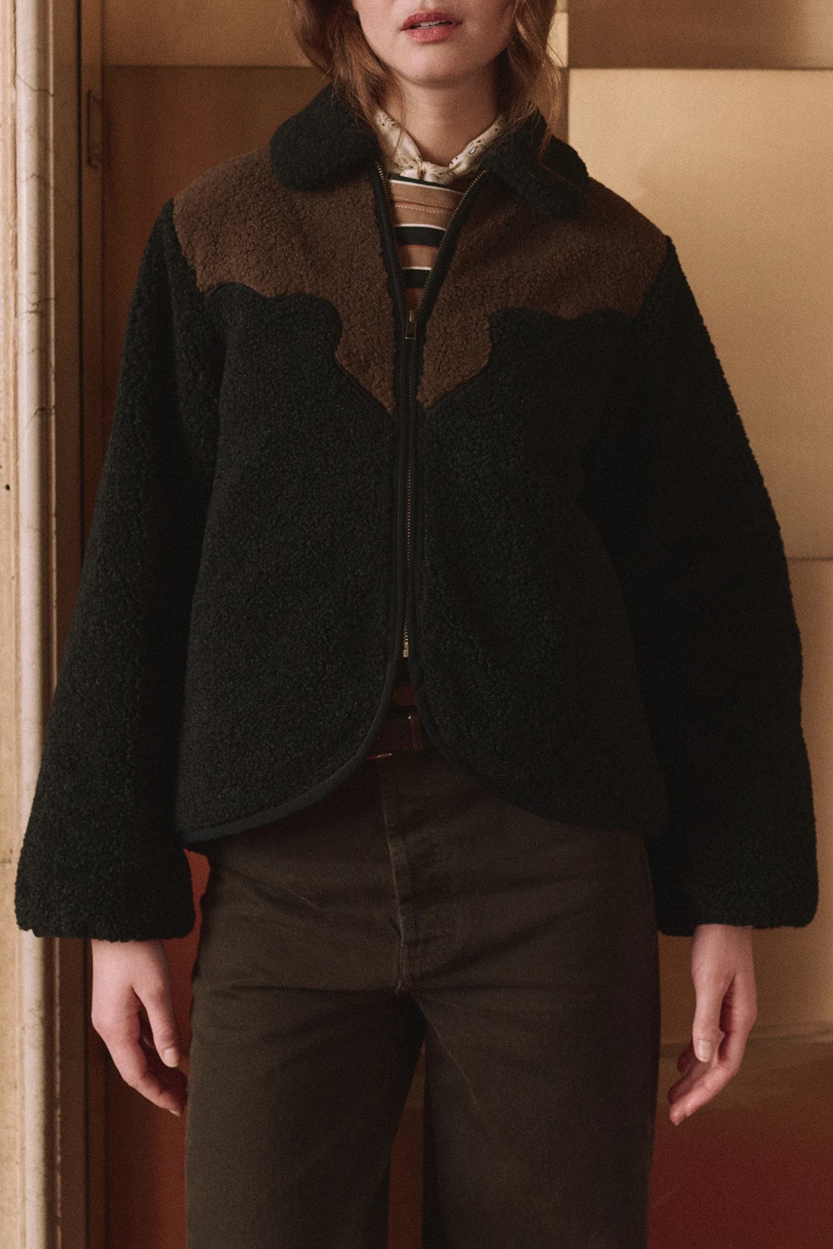 The Reversible Western Yoke Pasture Jacket Jackets & Coats The Great