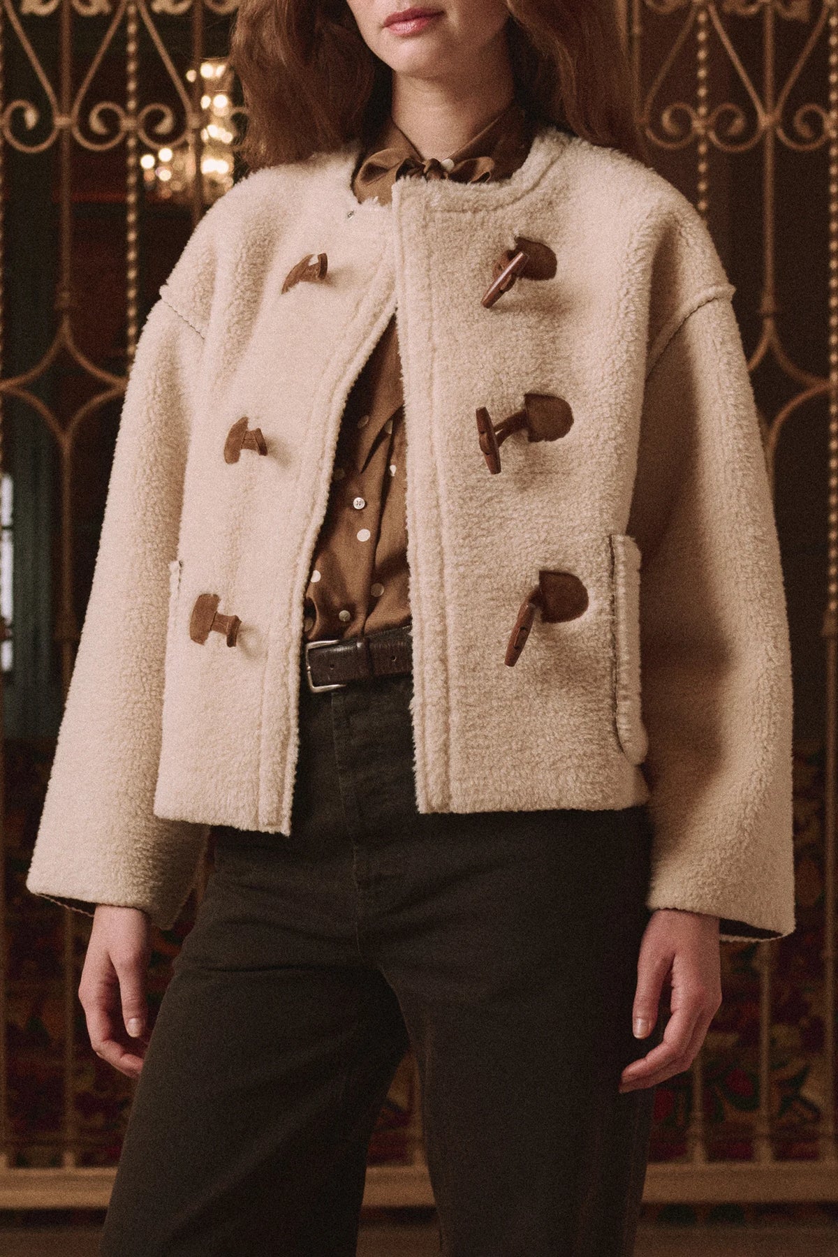 The Woodside Toggle Coat Jackets & Coats The Great