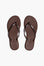 Aqua Lily Rubber Flip Flop Footwear Tkees