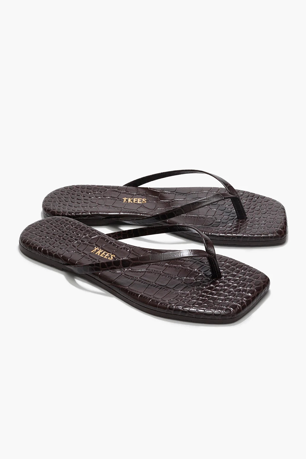 Square Toe Lily Croc Footwear Tkees