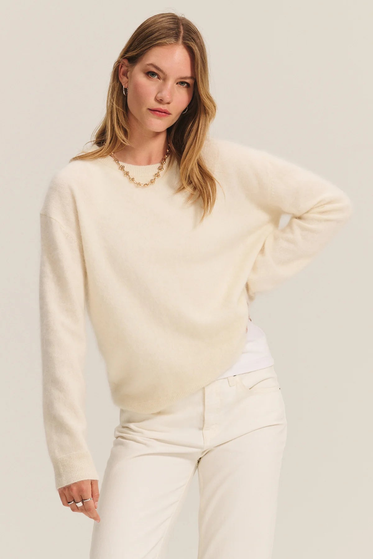Jacqueline Cashmere Sweater Sweaters & Knits Velvet by Graham & Spencer