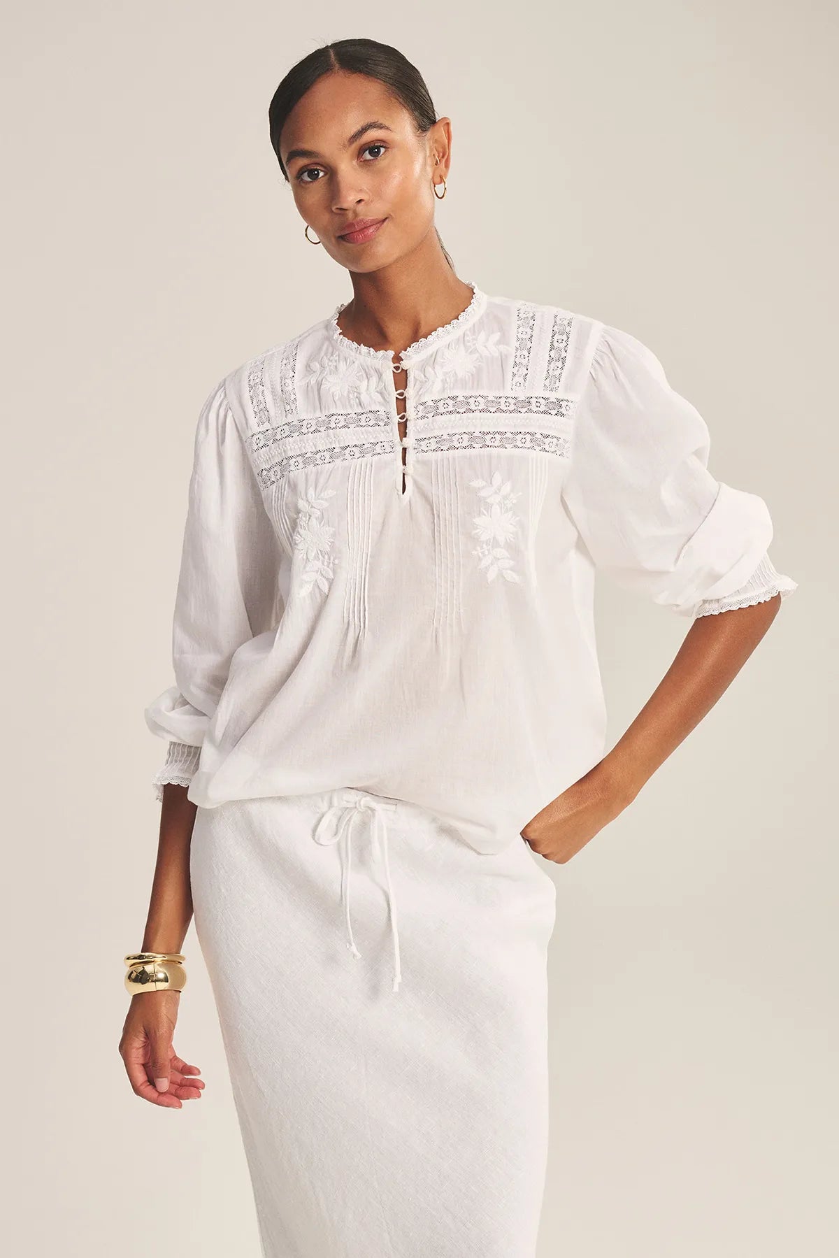 Byrdie Top Shirts &amp; Tops Velvet by Graham &amp; Spencer