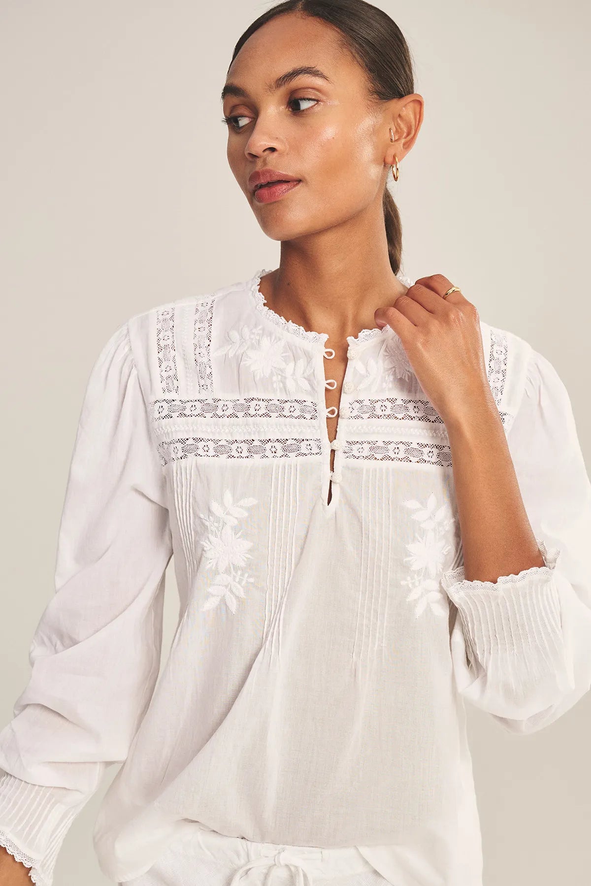 Byrdie Top Shirts &amp; Tops Velvet by Graham &amp; Spencer