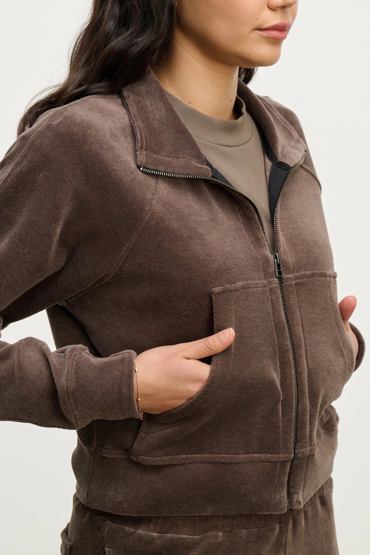 Claire Jacket Sweaters &amp; Knits Velvet by Graham &amp; Spencer