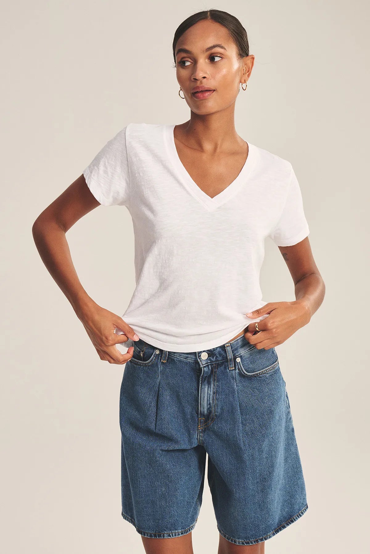 Elisha Tee T-Shirts &amp; Tanks Velvet by Graham &amp; Spencer