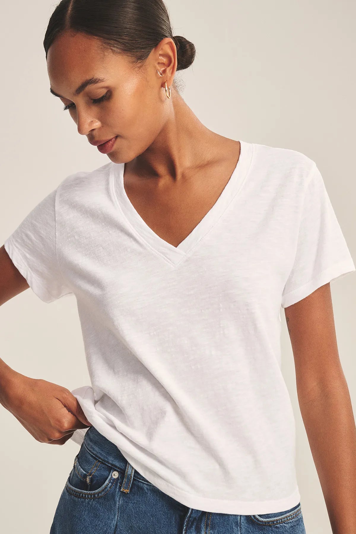 Elisha Tee T-Shirts &amp; Tanks Velvet by Graham &amp; Spencer