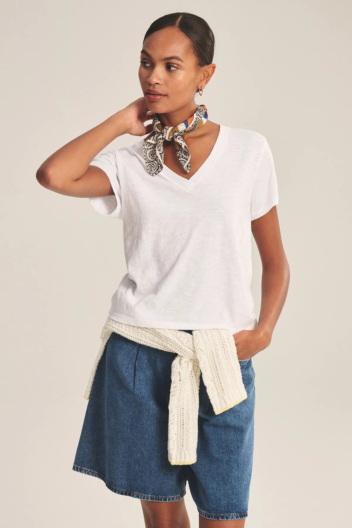Elisha Tee T-Shirts &amp; Tanks Velvet by Graham &amp; Spencer