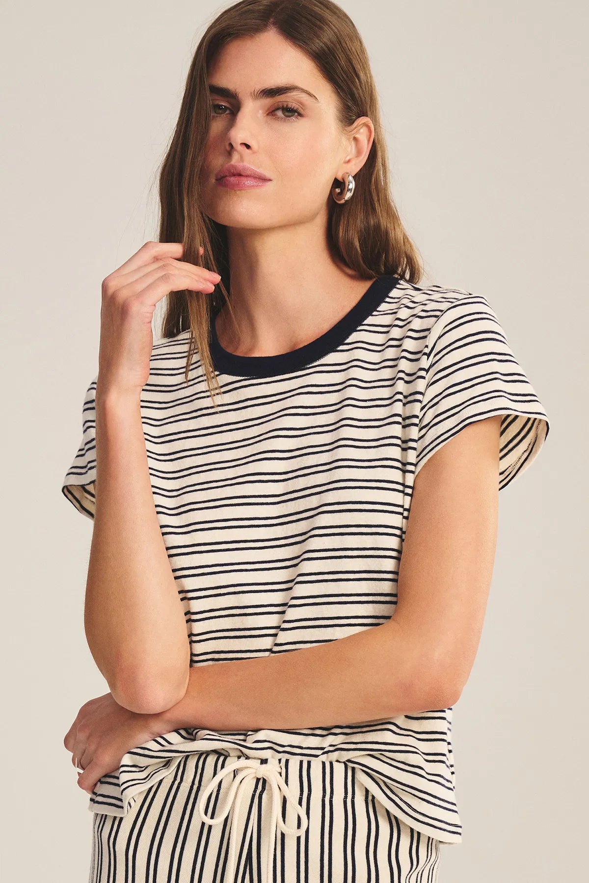 Foster Tee T-Shirts & Tanks Velvet by Graham & Spencer