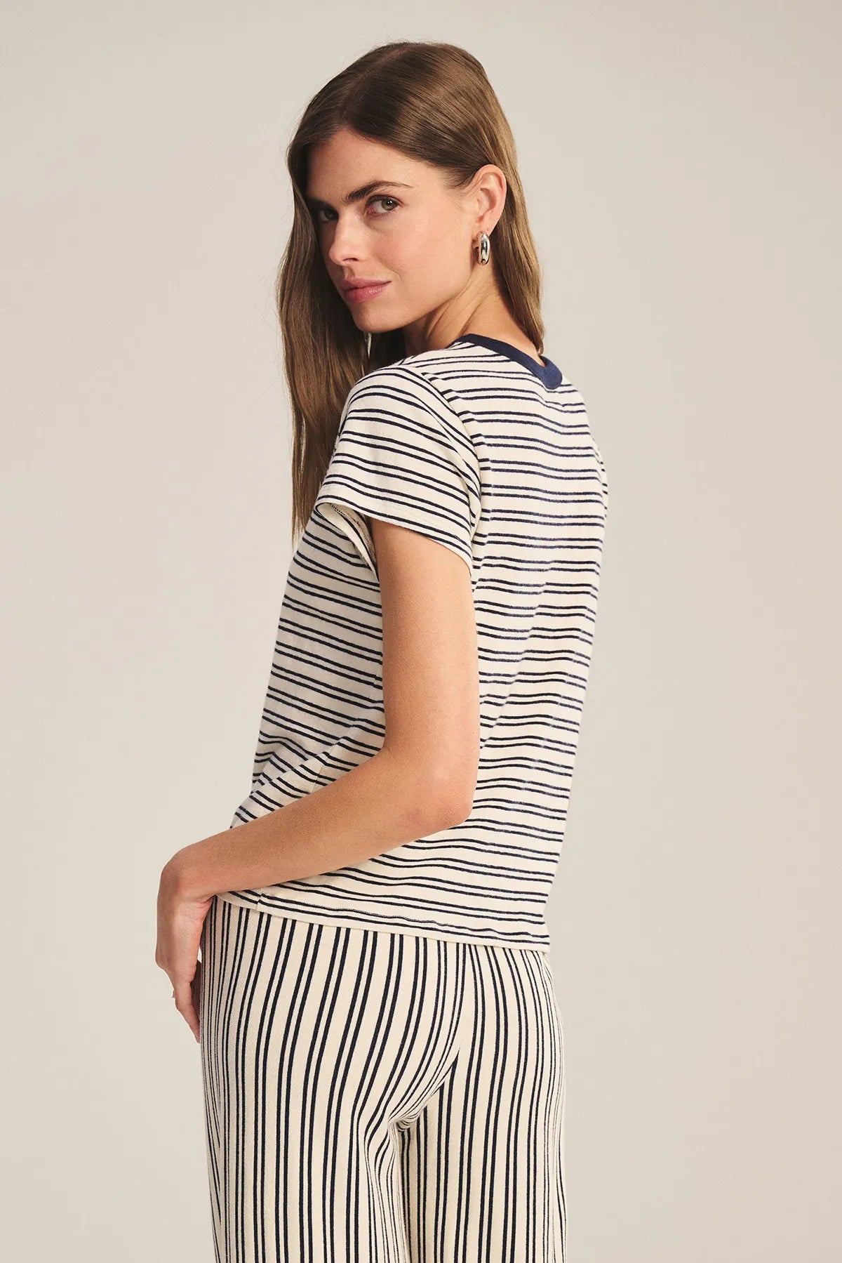 Foster Tee T-Shirts &amp; Tanks Velvet by Graham &amp; Spencer