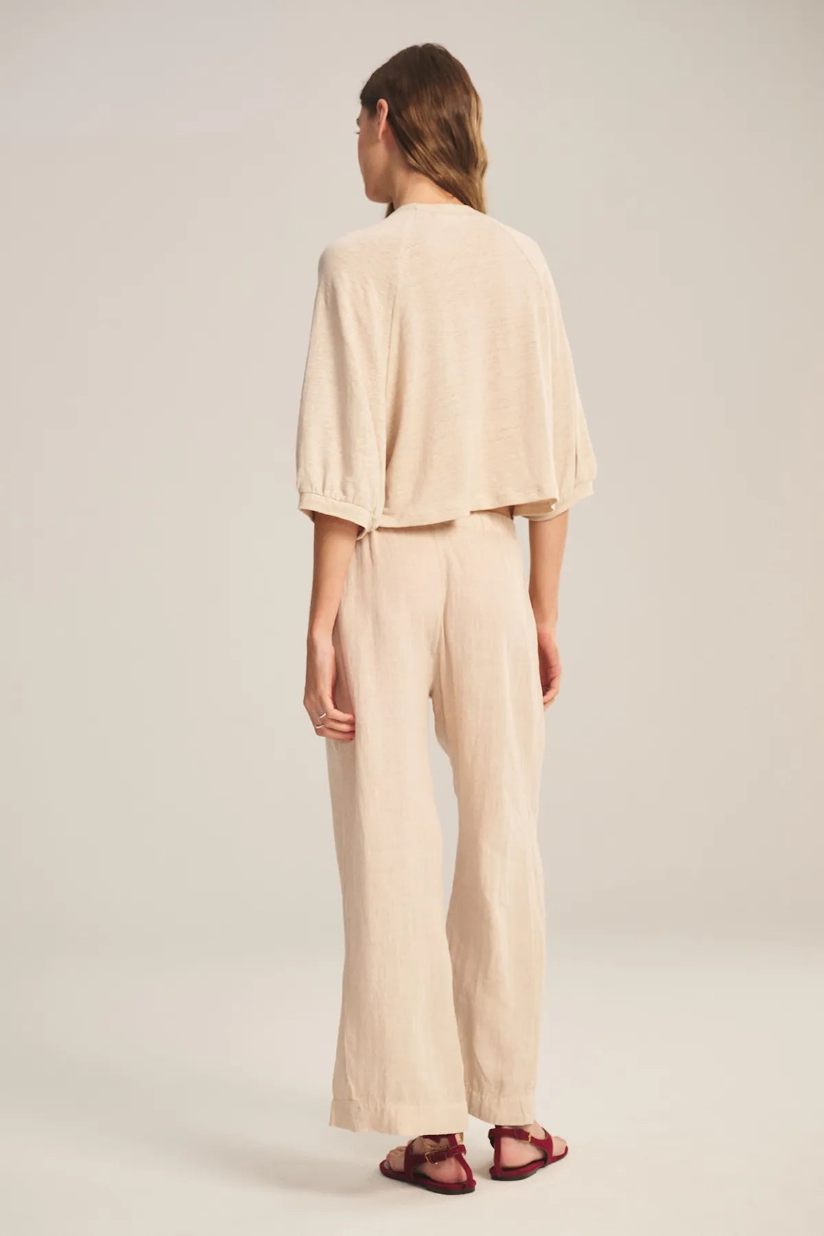 Lola Linen Pant Pants Velvet by Graham &amp; Spencer
