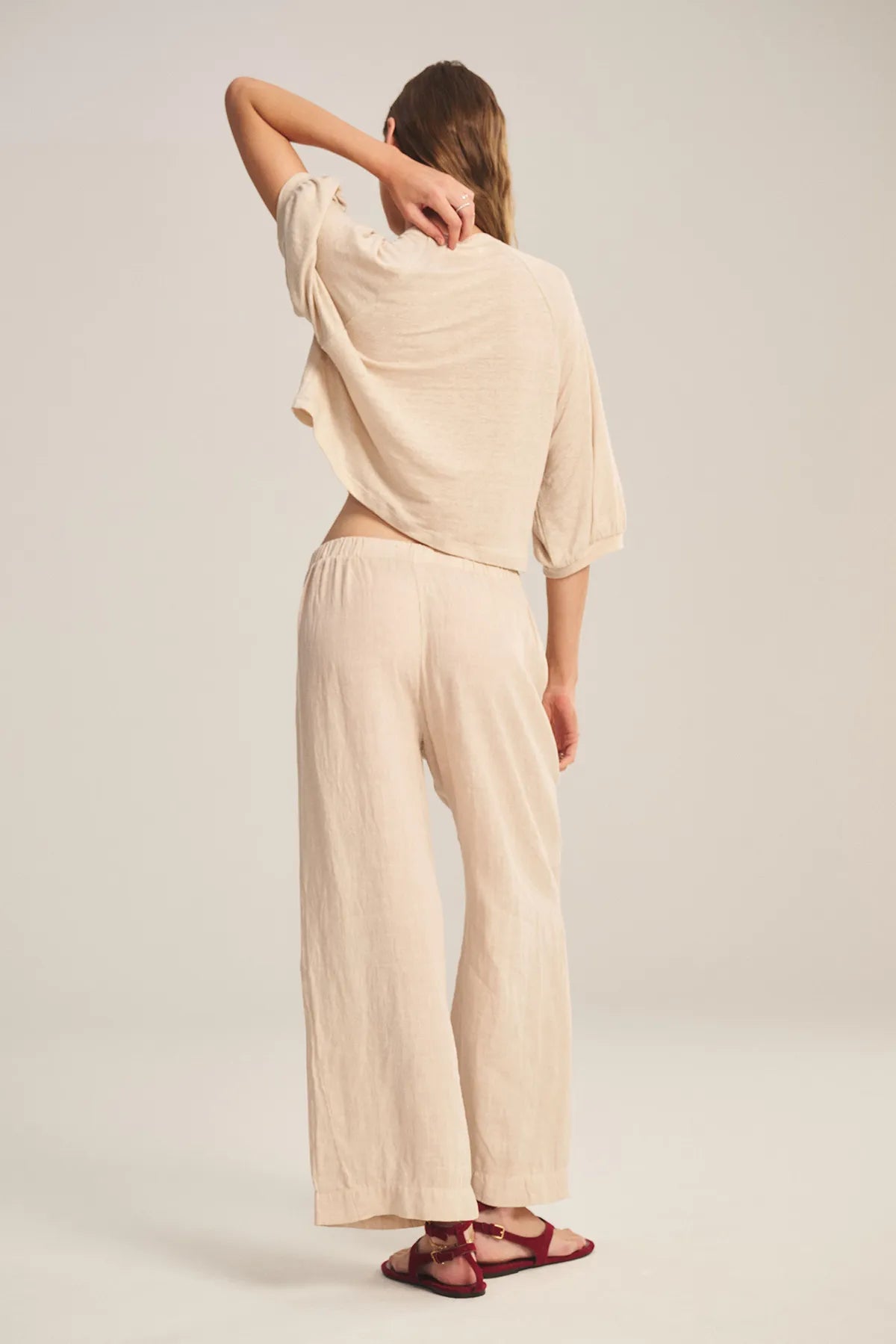 Lola Linen Pant Pants Velvet by Graham &amp; Spencer