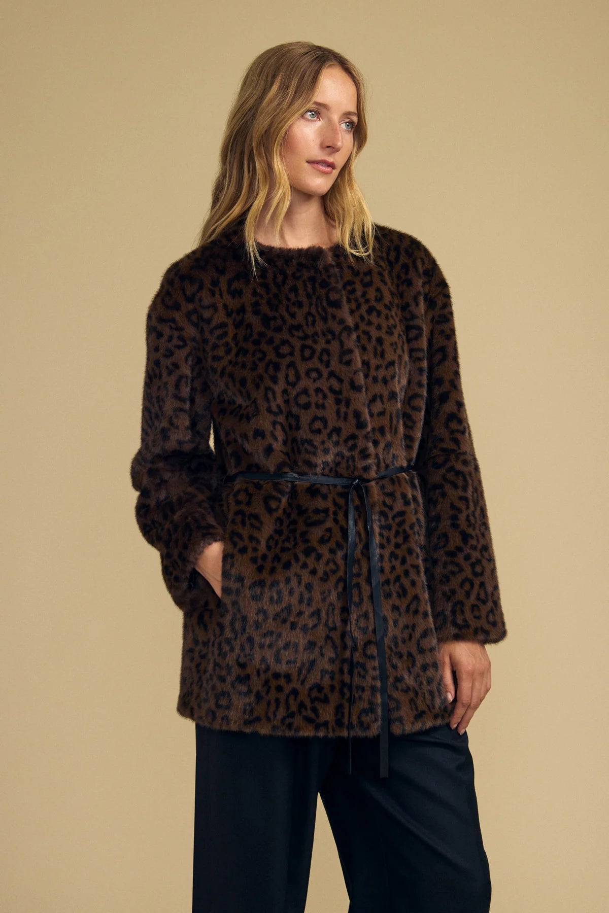Marmont Faux Fur Jacket Jackets &amp; Coats Velvet by Graham &amp; Spencer