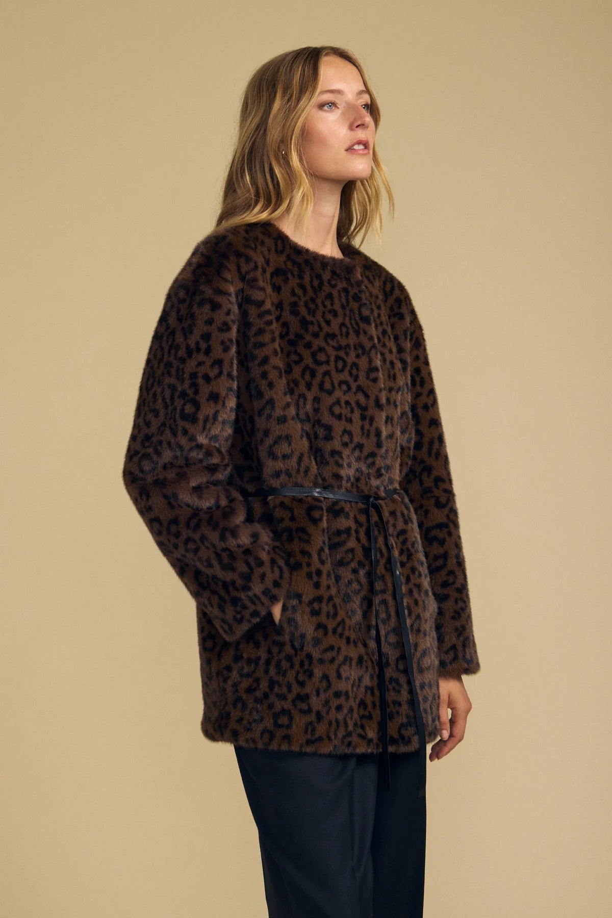 Marmont Faux Fur Jacket Jackets &amp; Coats Velvet by Graham &amp; Spencer