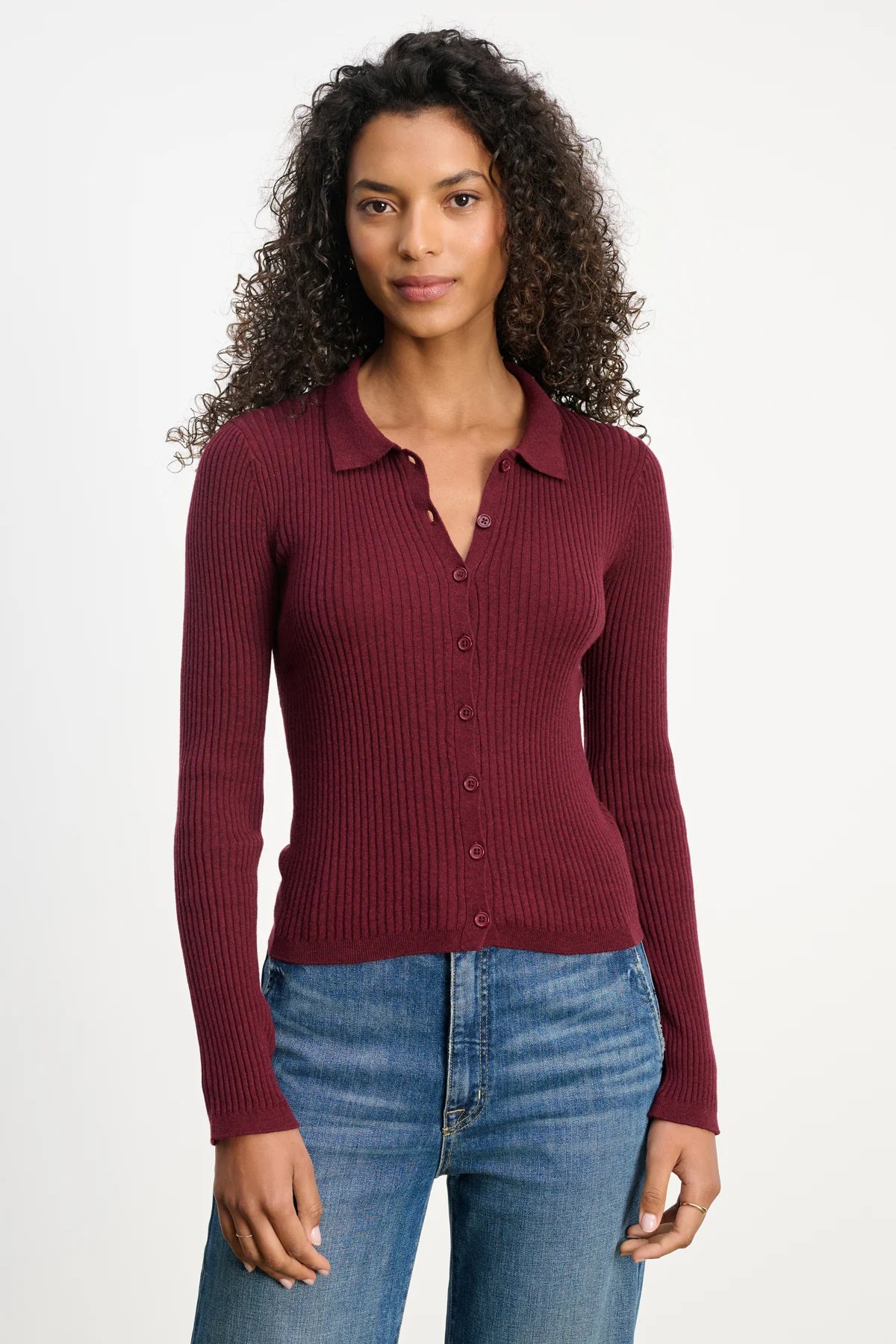 Nikki Cotton Cashmere Cardigan Sweaters & Knits Velvet by Graham & Spencer