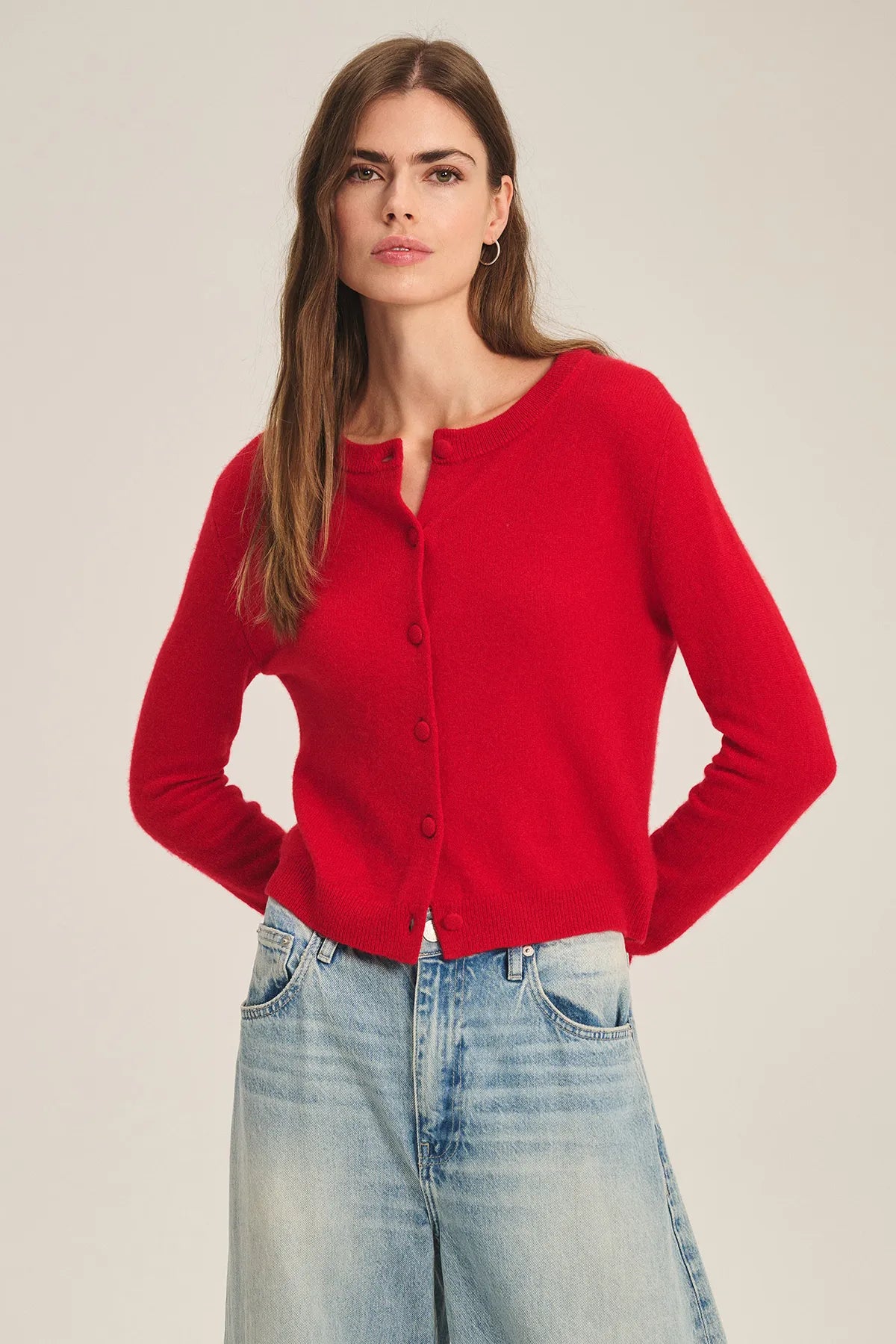 Nolie Cashmere Cardigan Sweaters &amp; Knits Velvet by Graham &amp; Spencer