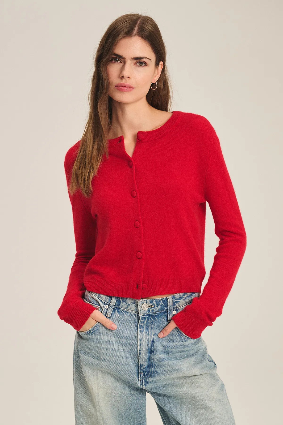 Nolie Cashmere Cardigan Sweaters &amp; Knits Velvet by Graham &amp; Spencer