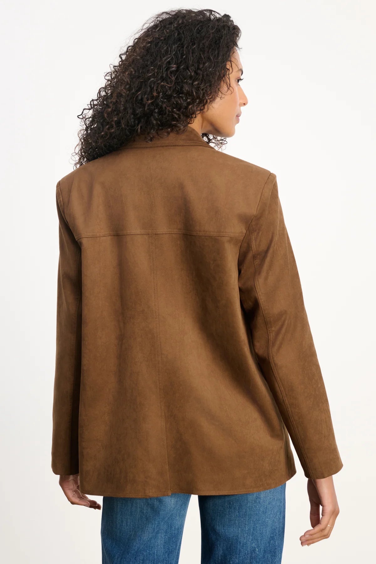 Salie Faux Suede Jacket Jackets &amp; Coats Velvet by Graham &amp; Spencer