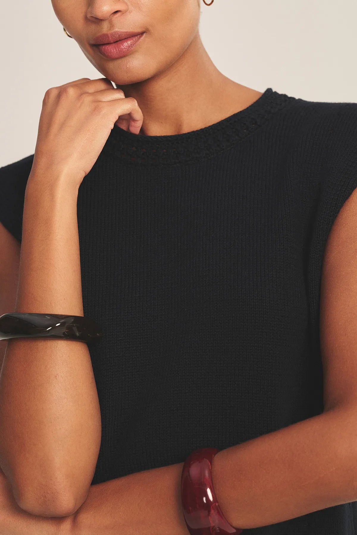 Vanny Vest Sweaters &amp; Knits Velvet by Graham &amp; Spencer