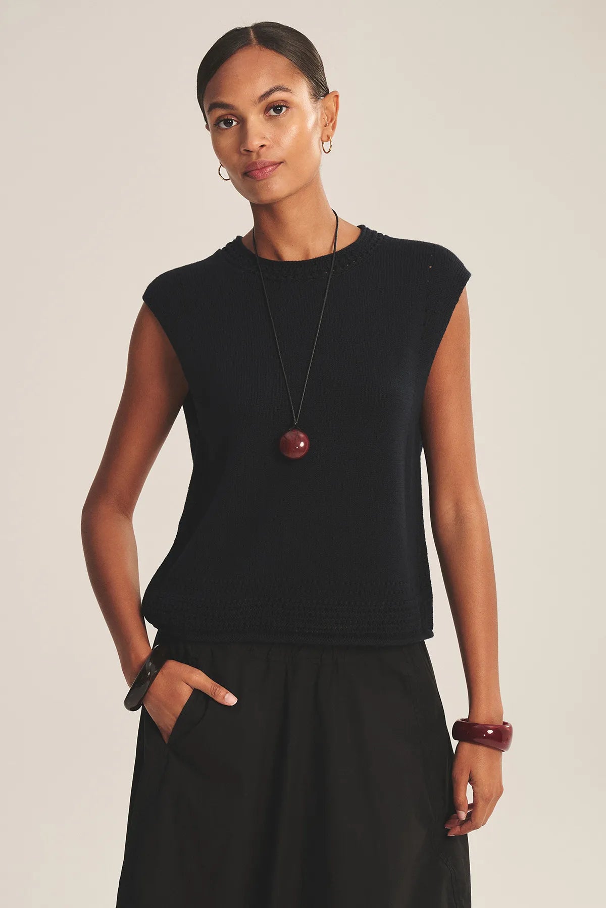 Vanny Vest Sweaters & Knits Velvet by Graham & Spencer