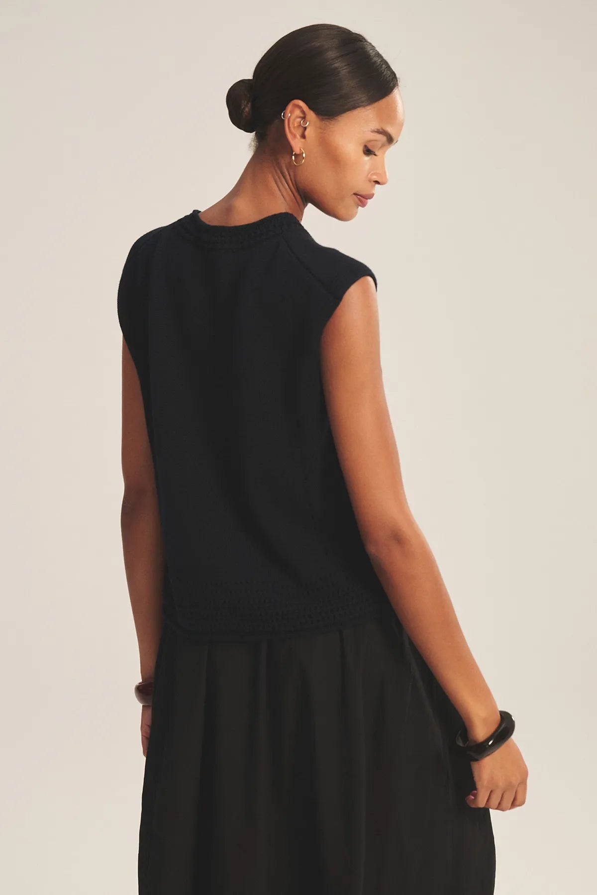 Vanny Vest Sweaters &amp; Knits Velvet by Graham &amp; Spencer