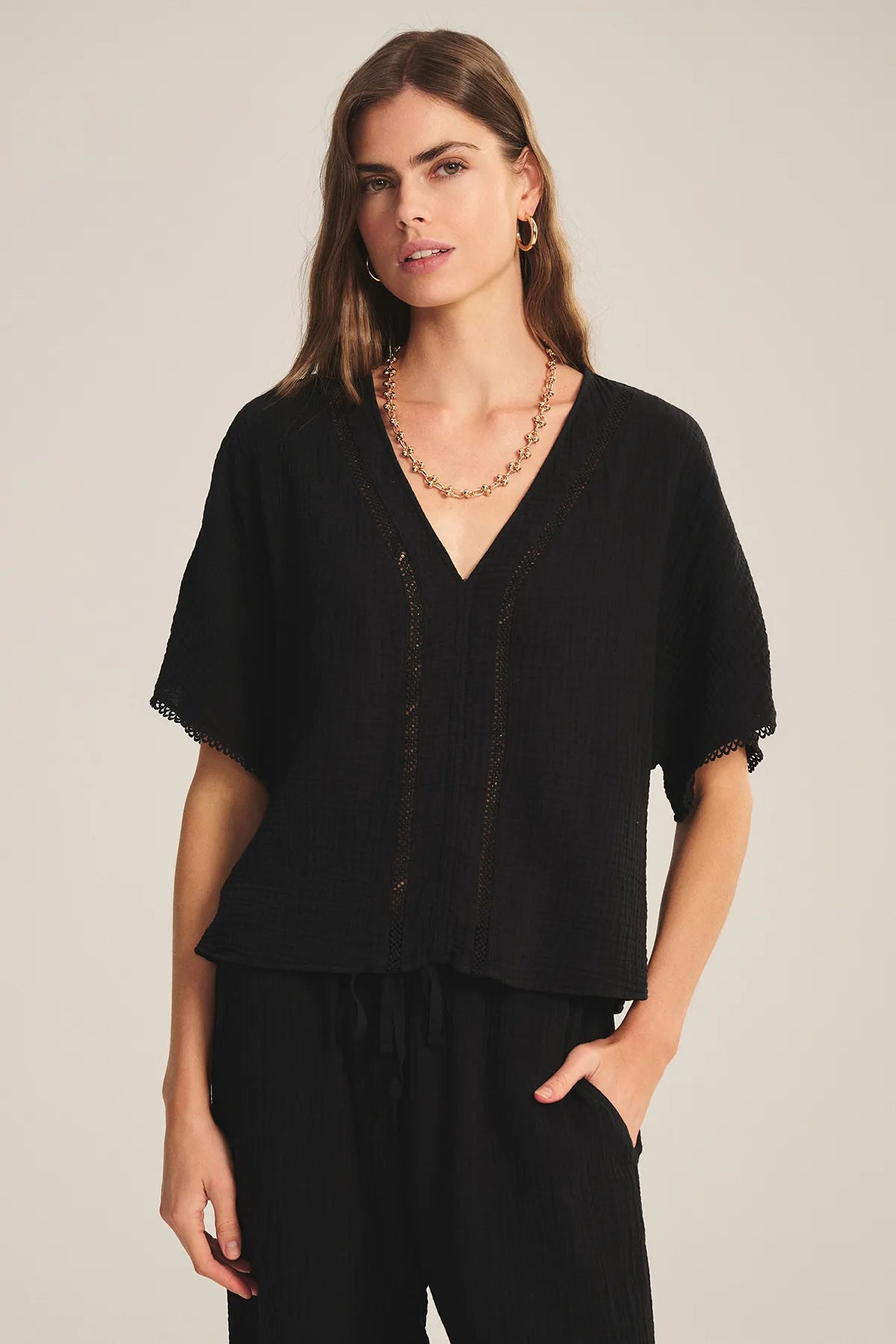 Verna Top Shirts &amp; Tops Velvet by Graham &amp; Spencer